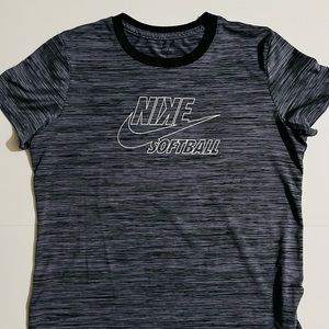 Nike softball dri-fit shirt